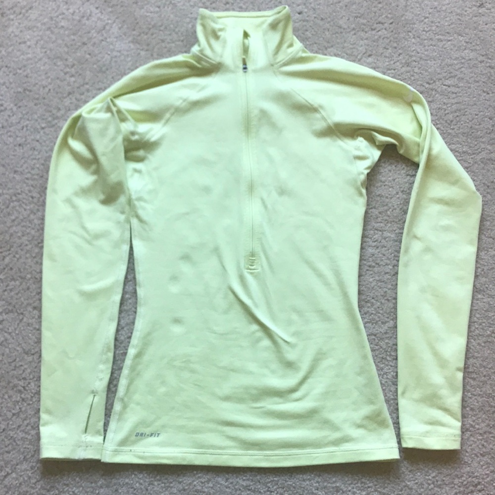 Nike Pro DriFit 1/2 Zip Long sleeve top